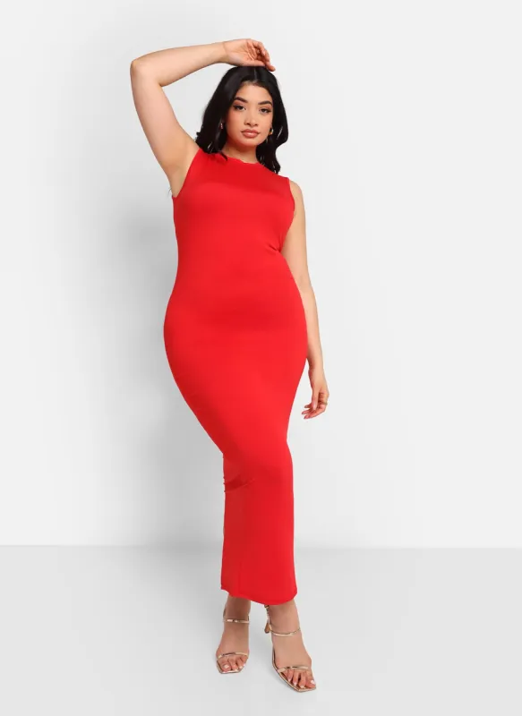 Erin Sleeveless Maxi Bodycon Dress sold by Rebdolls