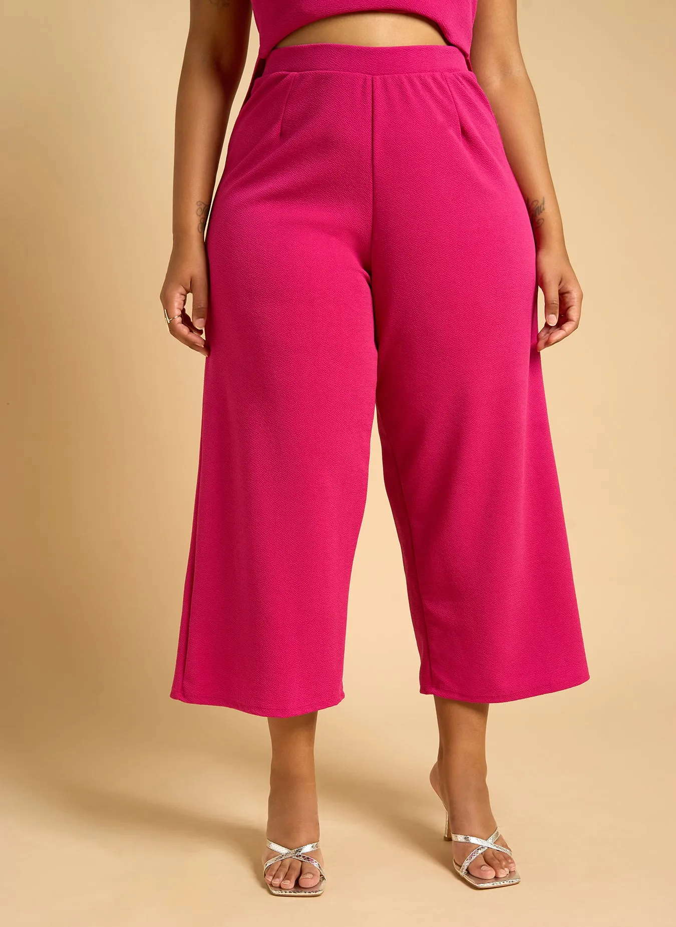 Azora Straight Leg Pants - Magenta sold by Rebdolls product image thumbnail 3