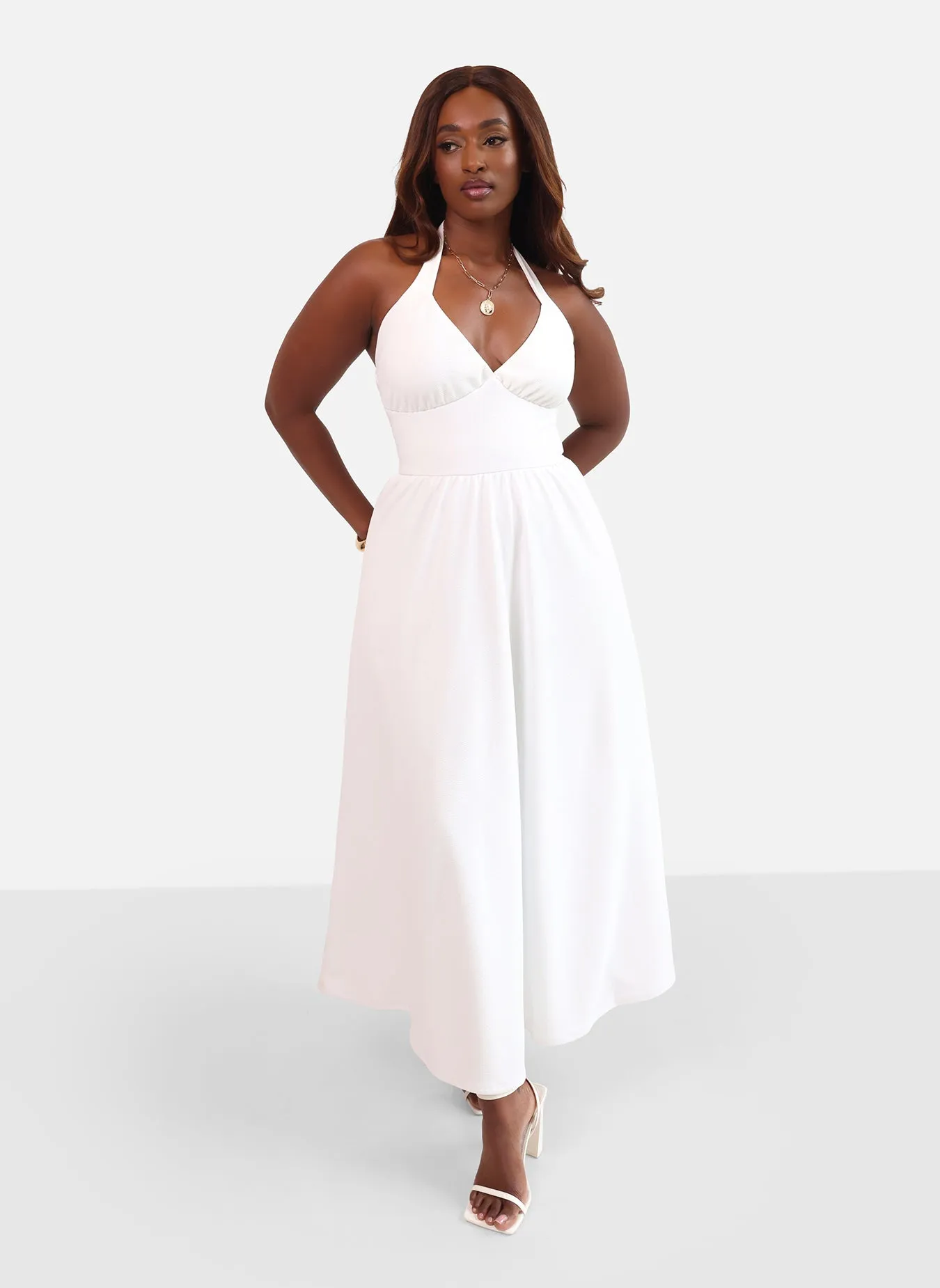 Glam Edge Coin Link Chain Necklace sold by Rebdolls product image thumbnail 3