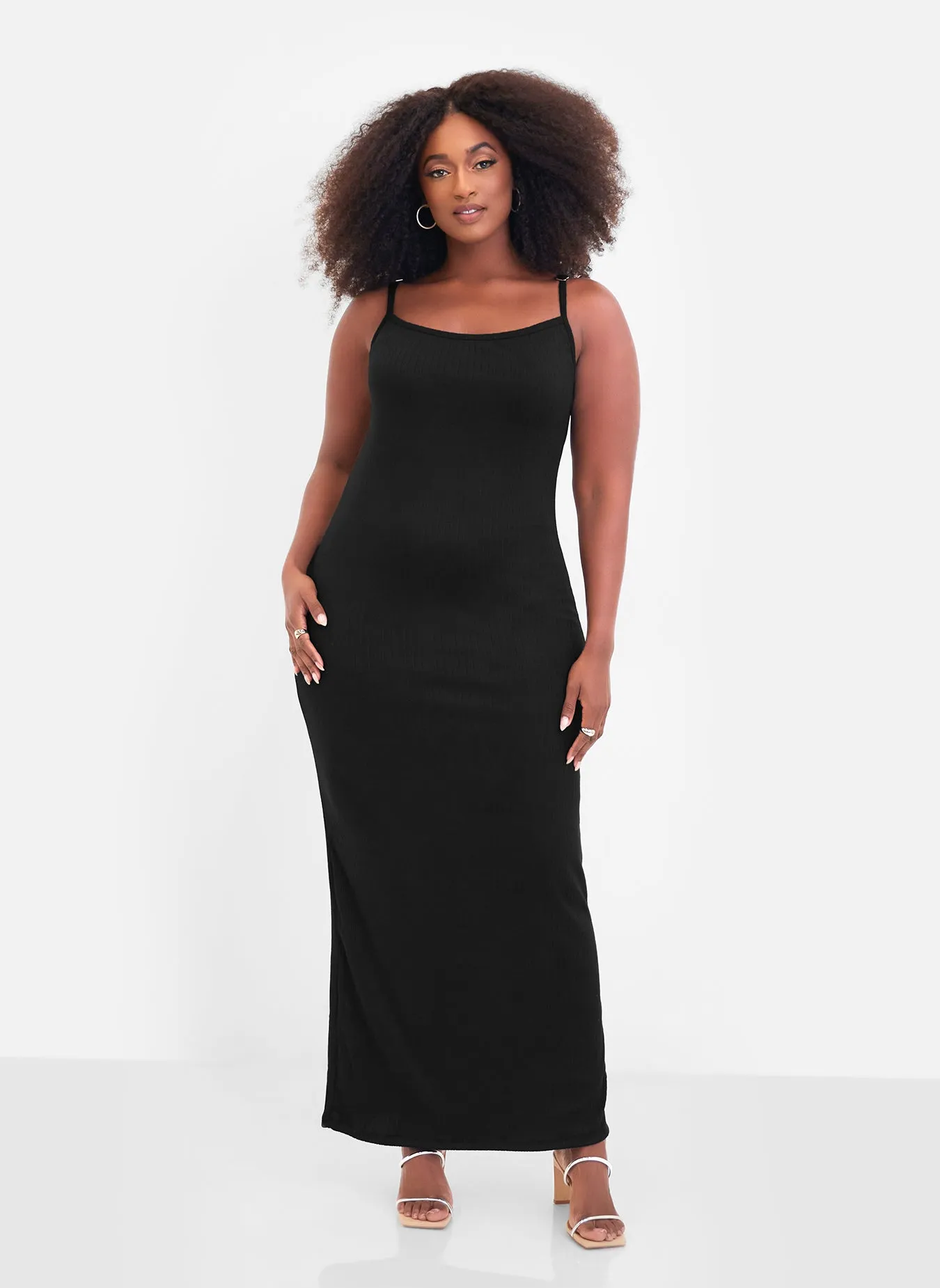 Essential Strappy Maxi Slip Dress sold by Rebdolls product image thumbnail 2