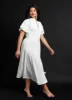 Rori Textured Keyhole Midi A Line Dress sold by Rebdolls
