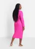 Annette Textured Midi Bodycon Skirt sold by Rebdolls