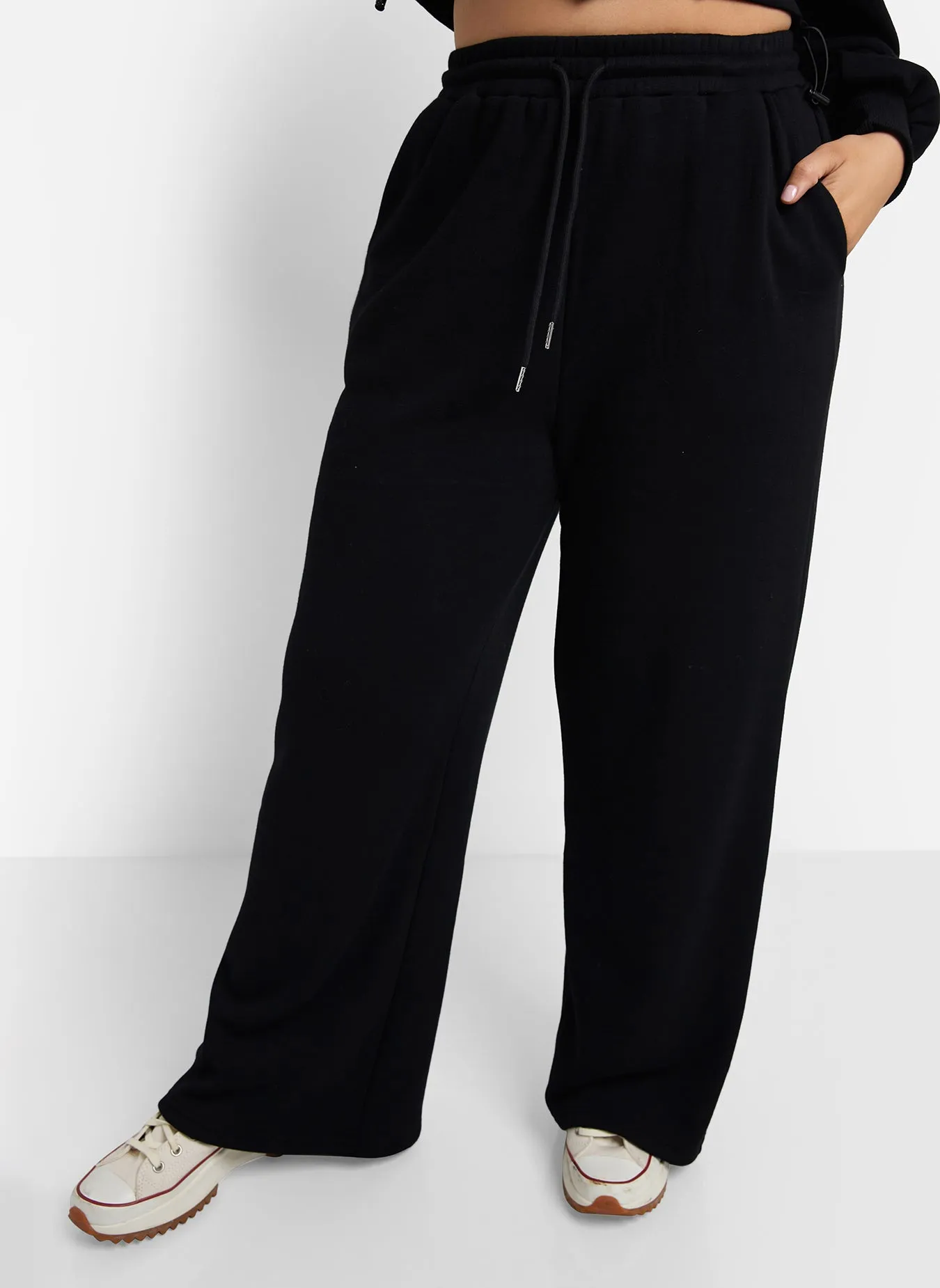 Real MVP Drawstring Wide Leg Sweatpants sold by Rebdolls product image thumbnail 3