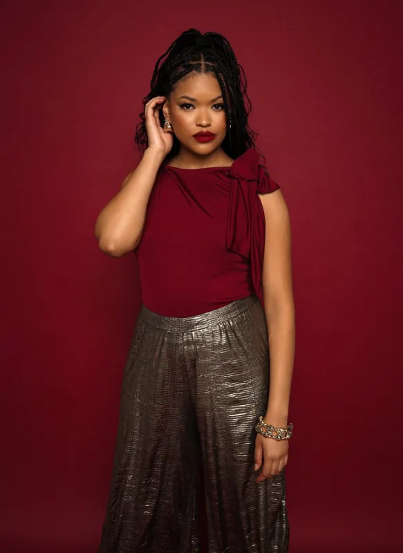 Clara Bow Sleeve Top sold by Rebdolls