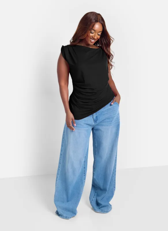 Gabriella Draped Top sold by Rebdolls