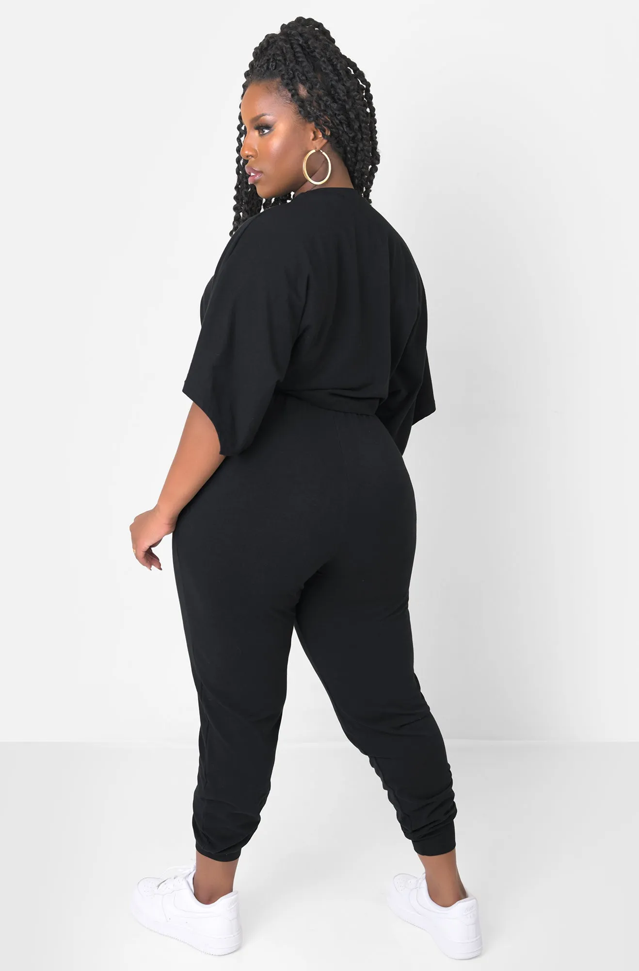 Whatever You Like Oversized Crop Top sold by Rebdolls product image thumbnail 4