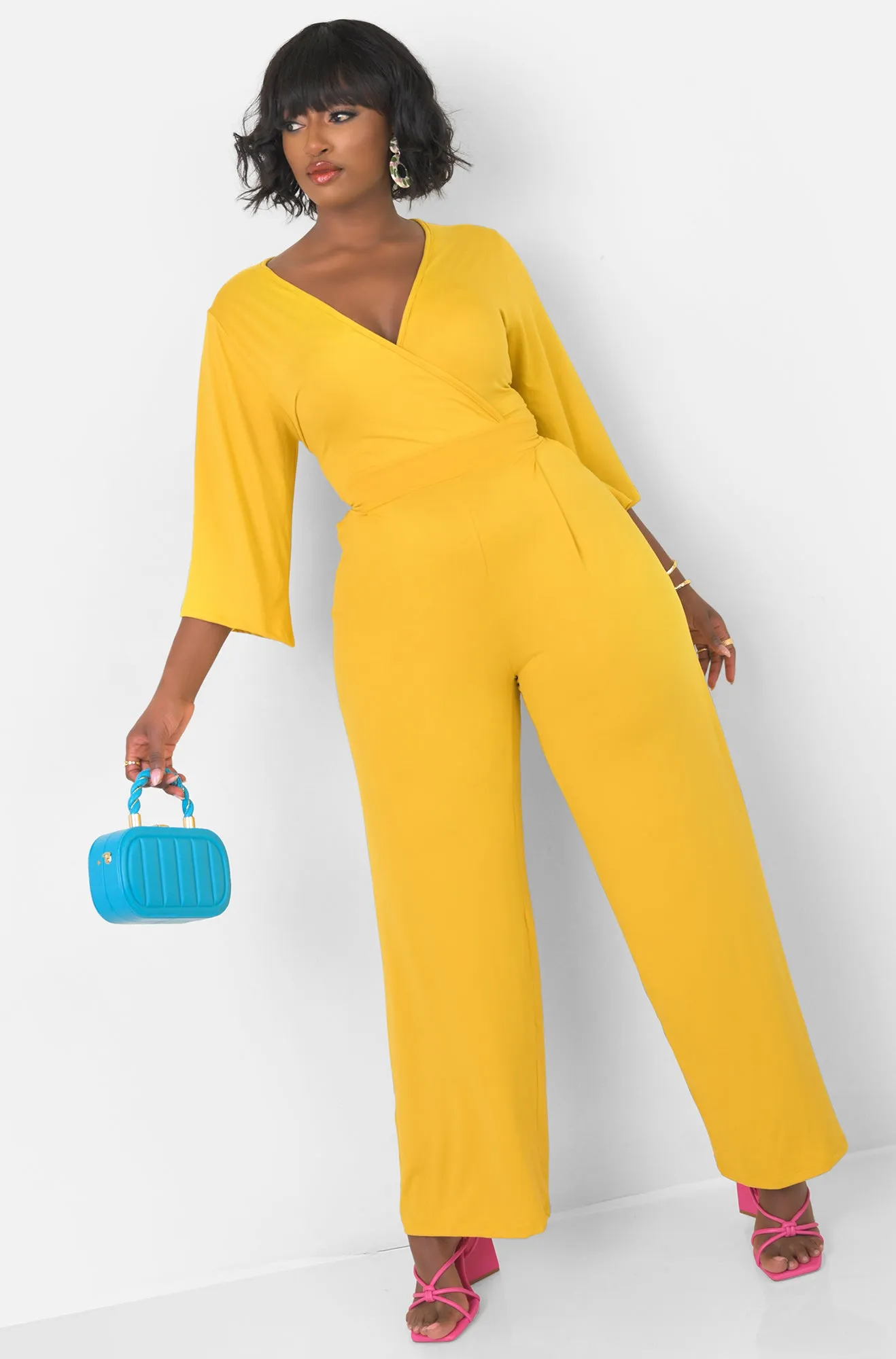 Stock Holder Wide Leg Jumpsuit sold by Rebdolls product image thumbnail 2