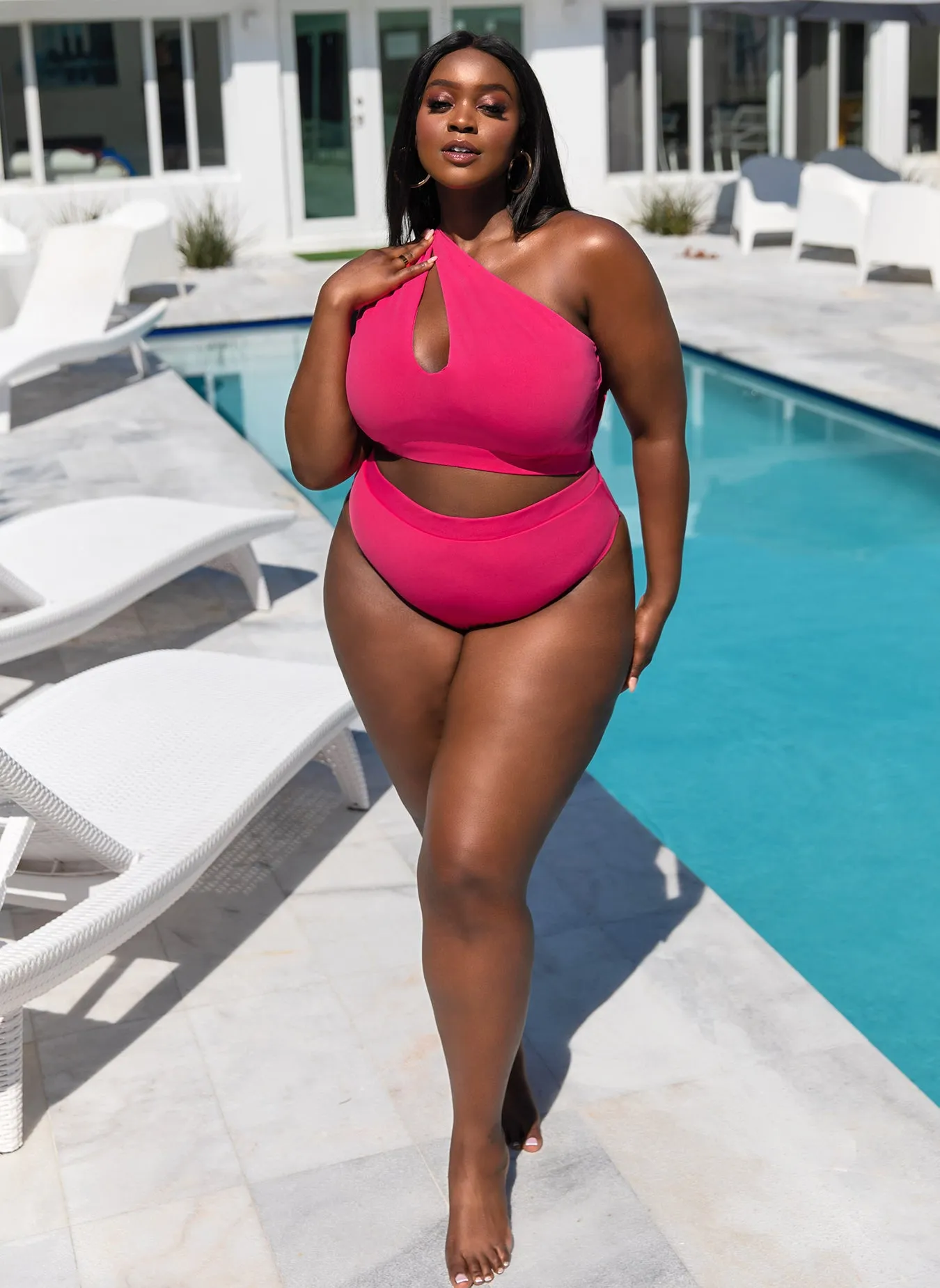 Good Catch High Waist Bikini Bottom sold by Rebdolls product image thumbnail 2