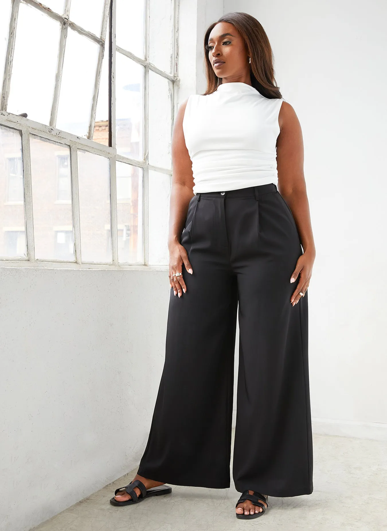 Lotus High Neck Full Length Top sold by Rebdolls product image thumbnail 4