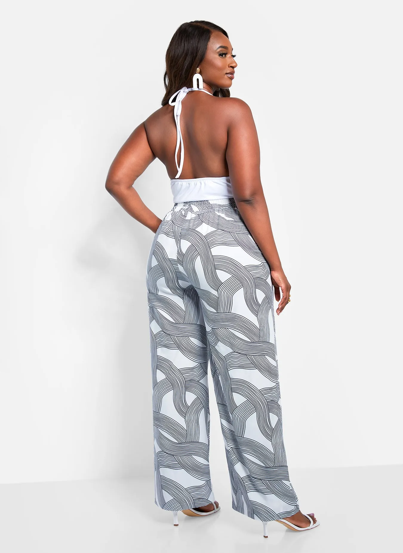 Gina Cowl Neck Halter Bodysuit sold by Rebdolls product image thumbnail 4