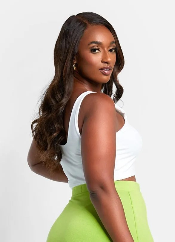 Essential Tank Crop Top - White sold by Rebdolls product image thumbnail 4