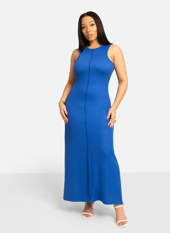 Eve Racer-Front Maxi Dress sold by Rebdolls