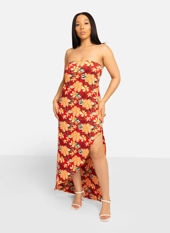 Mala Floral Maxi Dress sold by Rebdolls