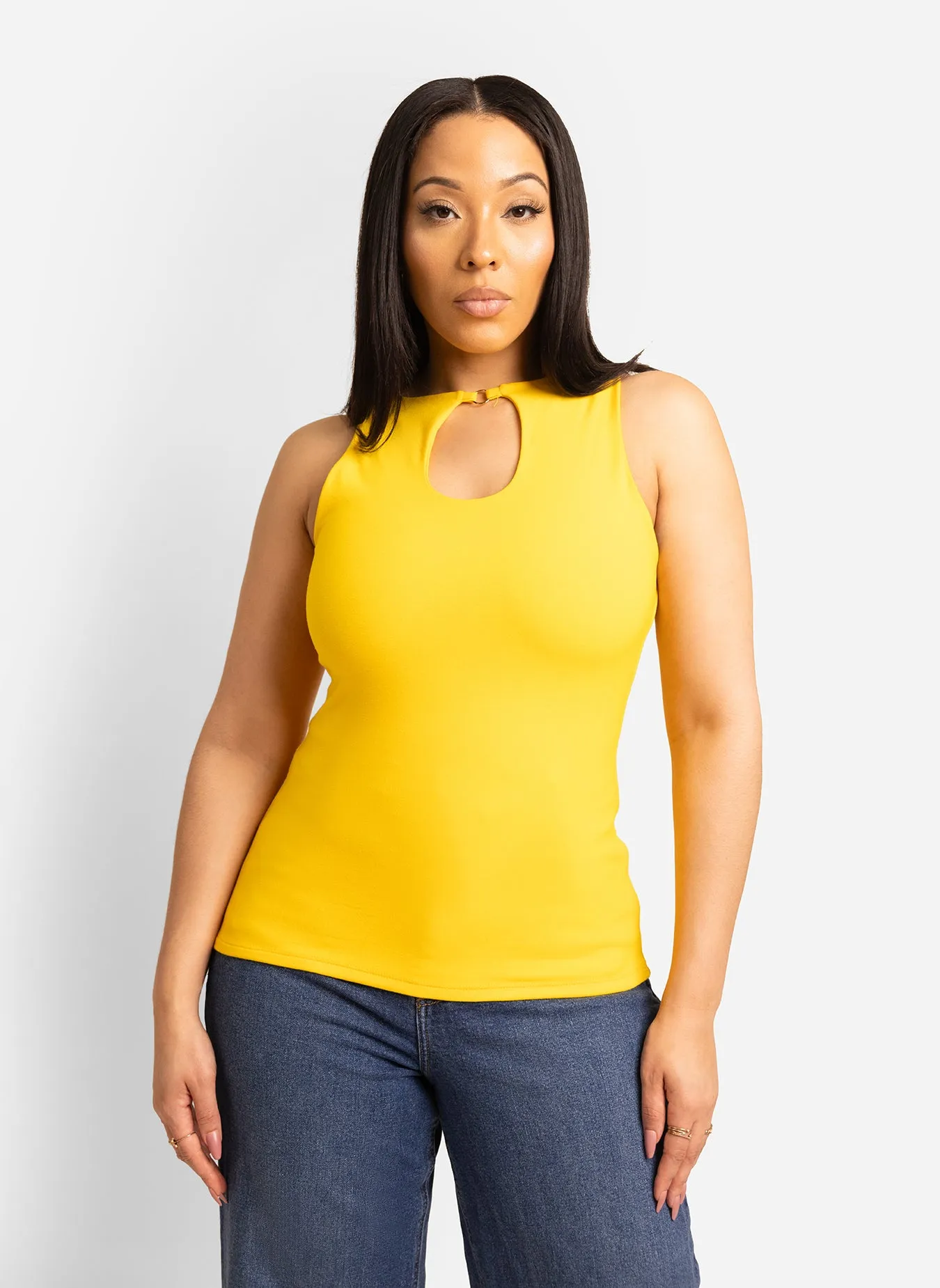 Glo Keyhole Cotton Top sold by Rebdolls product image thumbnail 4