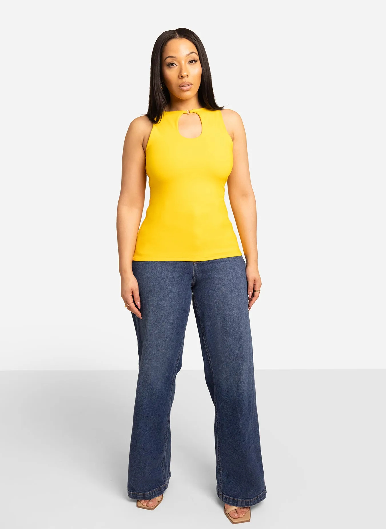 Glo Keyhole Cotton Top sold by Rebdolls product image thumbnail 5