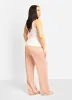 Essential Ribbed Squared Neck Tank - White sold by Rebdolls