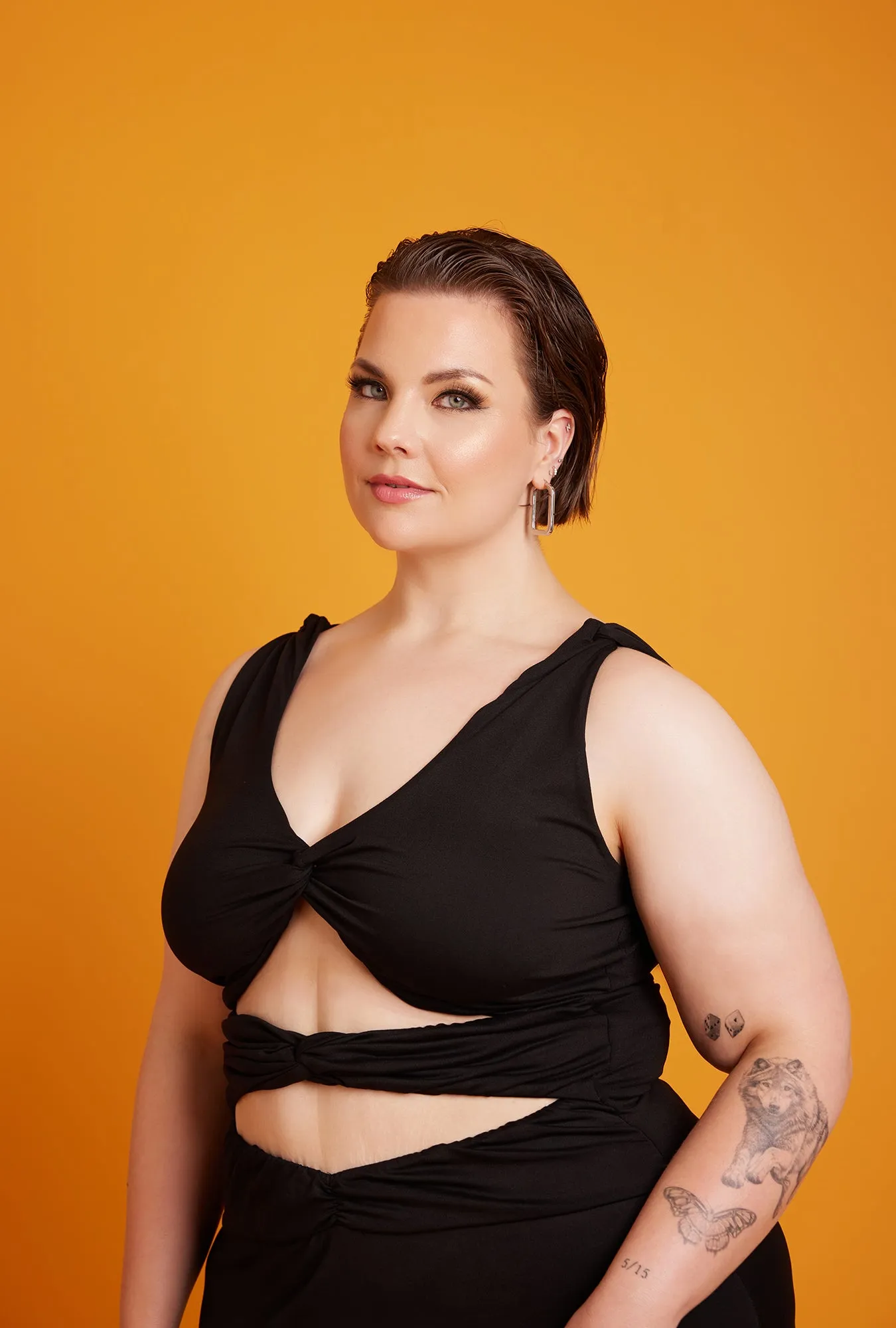 Anita Cut-Out A-Line Maxi Dress sold by Rebdolls product image thumbnail 4