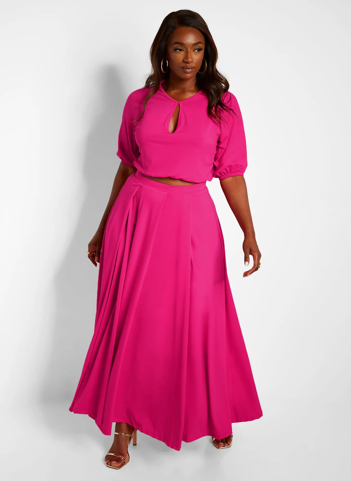 Twyla Maxi Skater Skirt sold by Rebdolls product image thumbnail 2