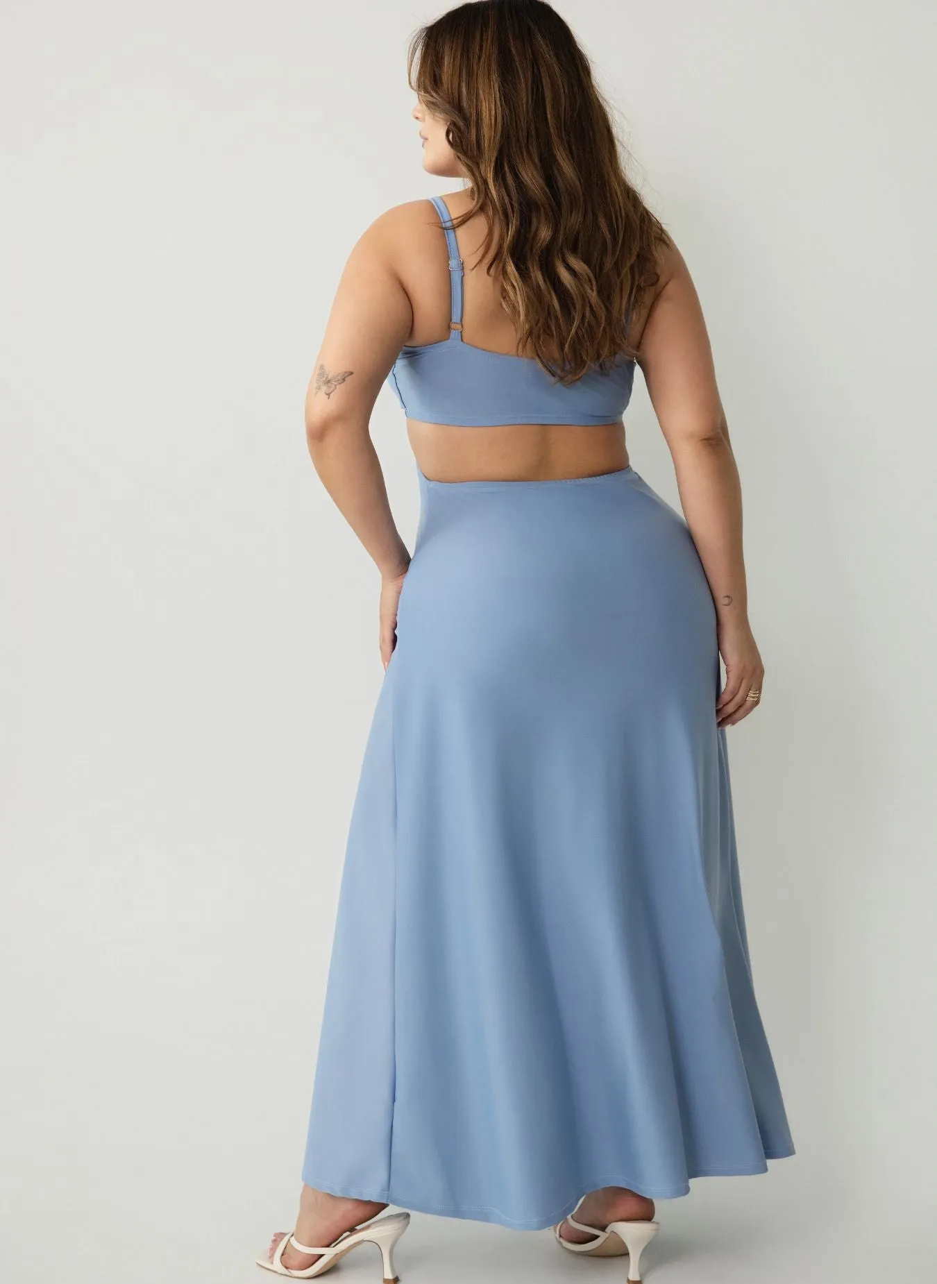 Summer Sky Cut-Out Maxi Dress sold by Rebdolls product image thumbnail 5