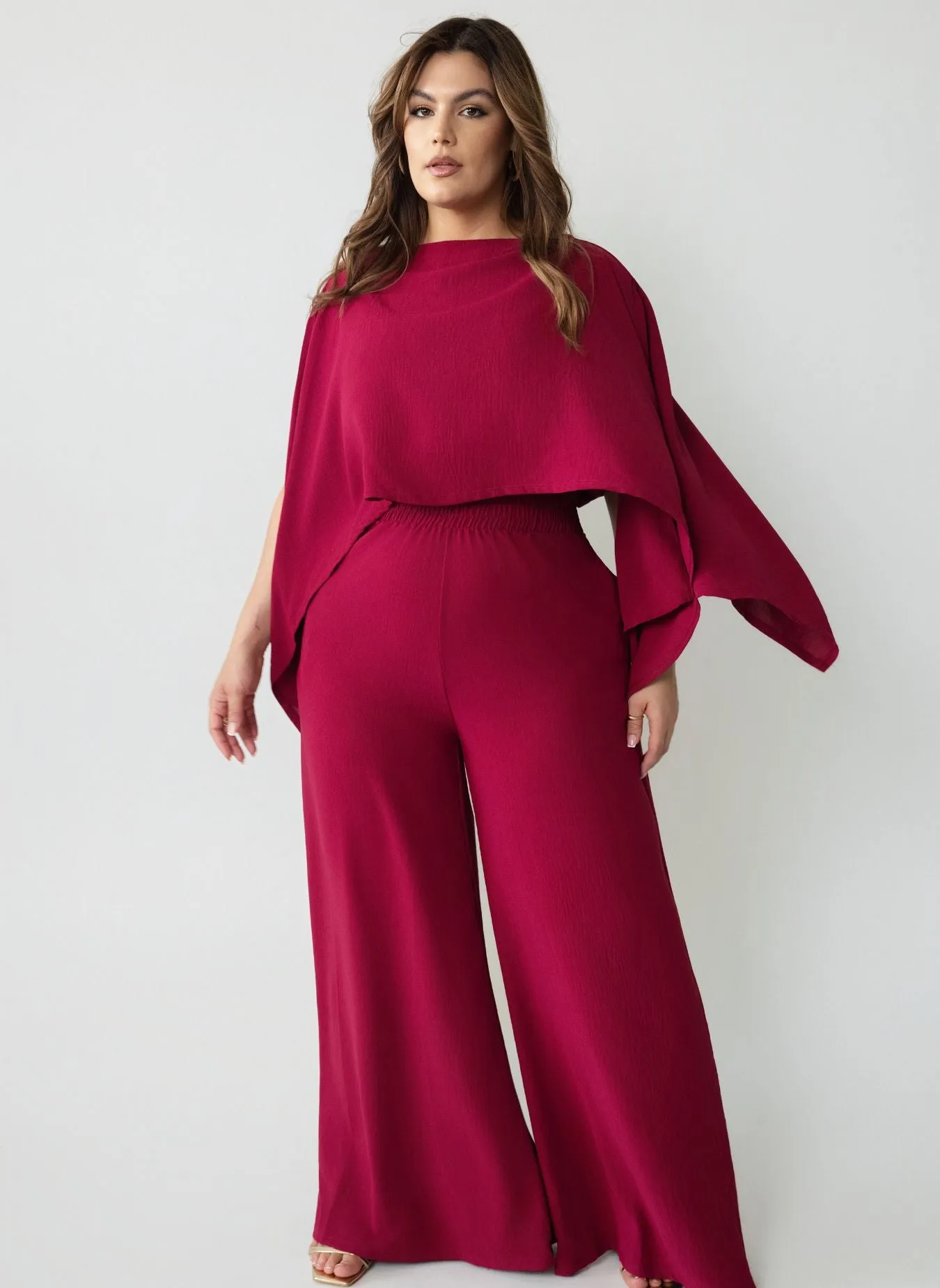 Helly Oversized Kimono Sleeve Blouse w. Tube Top sold by Rebdolls product image thumbnail 3