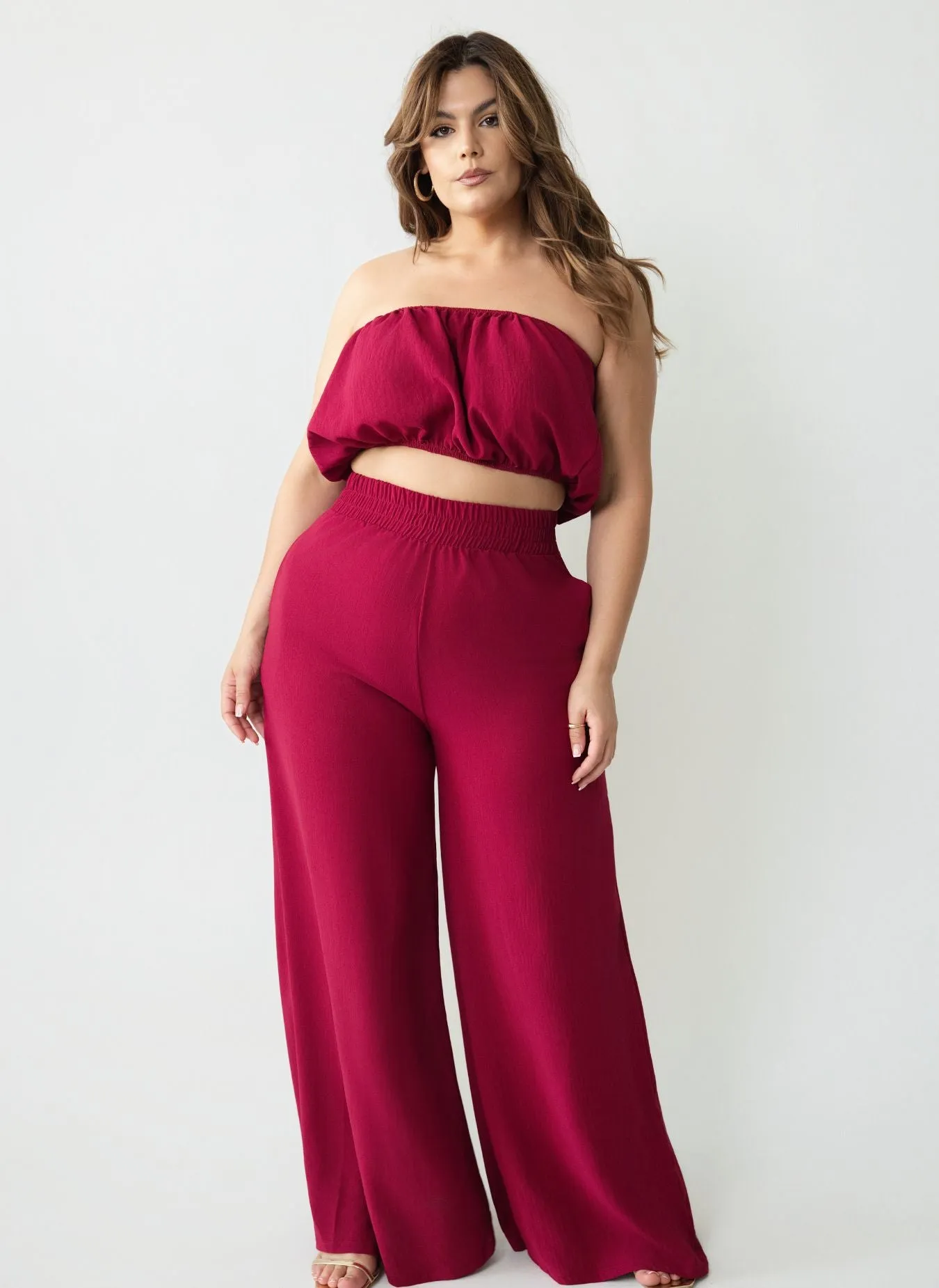 Helly Oversized Kimono Sleeve Blouse w. Tube Top sold by Rebdolls product image thumbnail 4