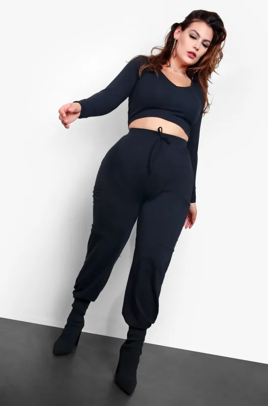 No Mercy Jogger Set - Black sold by Rebdolls