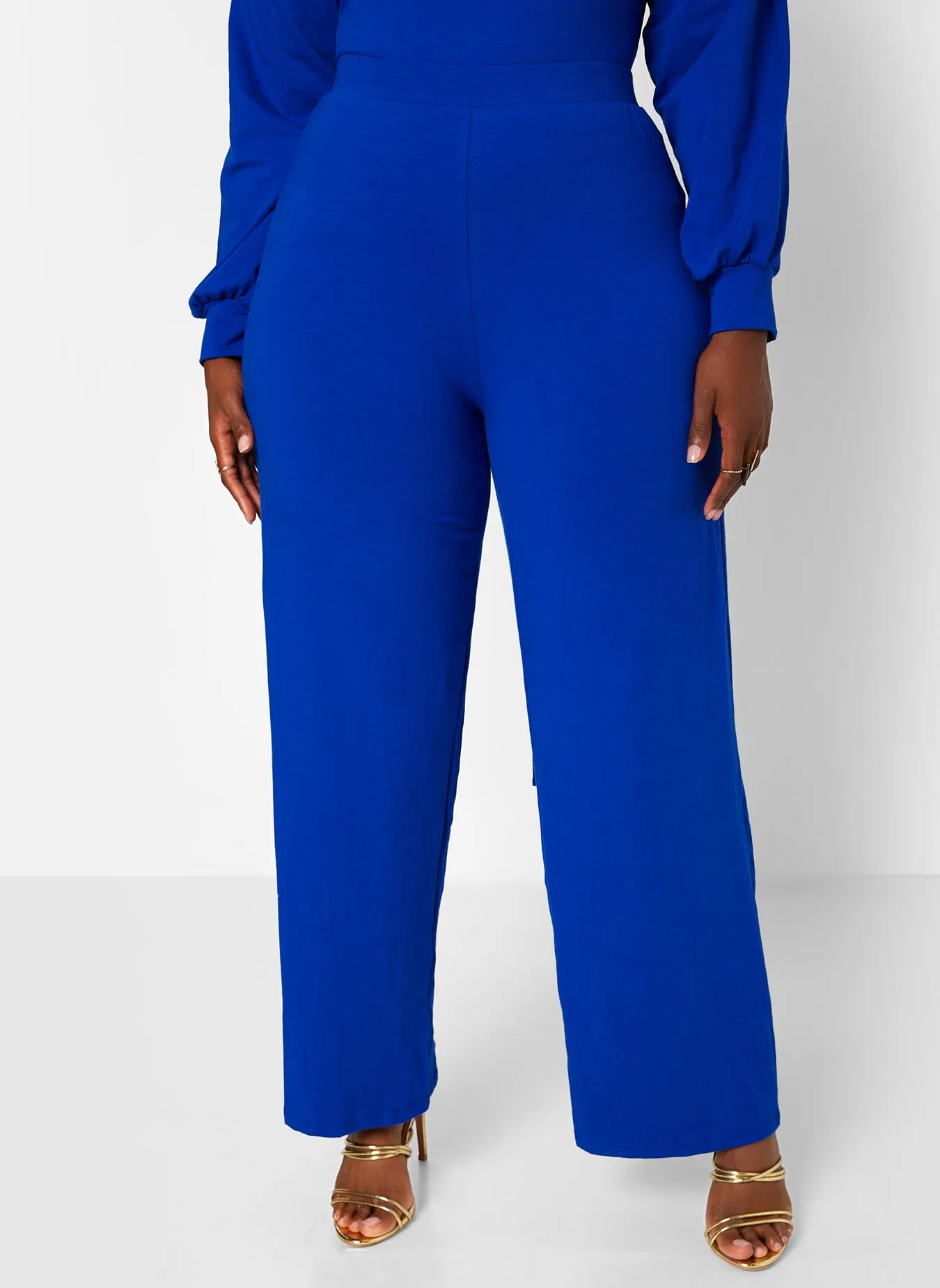 No Exceptions Wide Leg Pants - Royal Blue sold by Rebdolls product image thumbnail 4