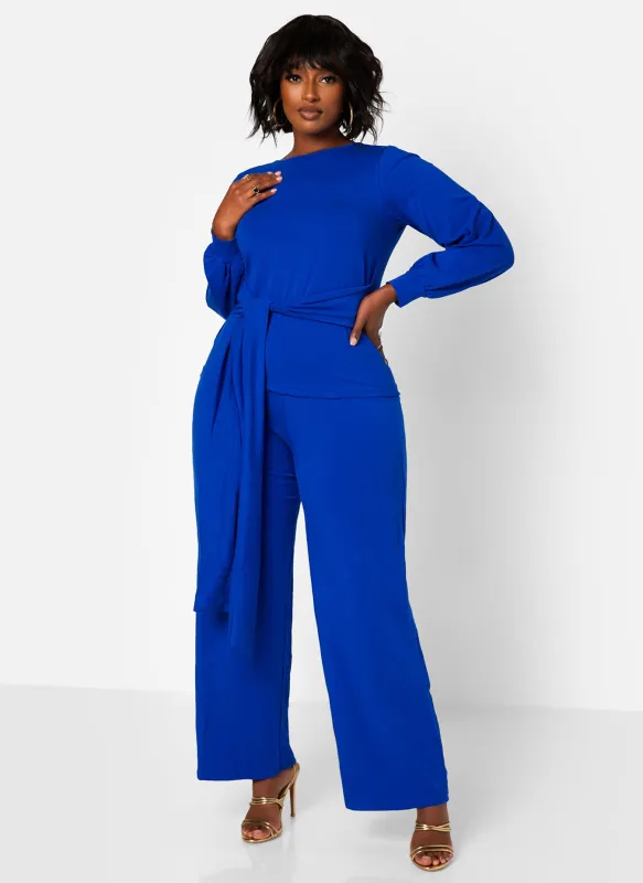 No Exceptions Wide Leg Pants - Royal Blue sold by Rebdolls