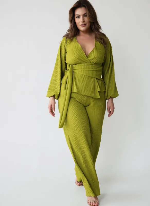 Zayne Wide Leg Pants sold by Rebdolls