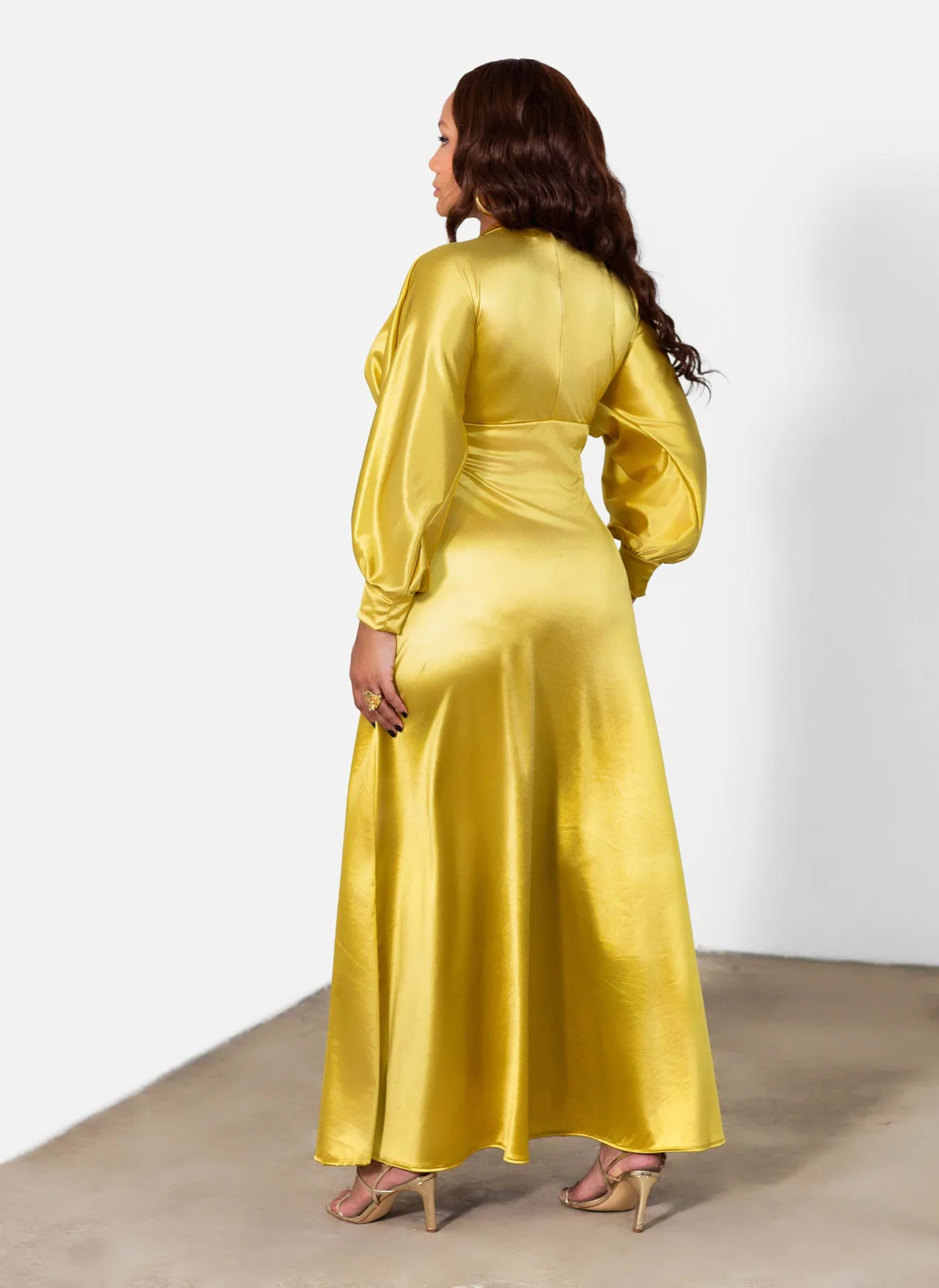 Harriet Dolman Sleeve Maxi Gown sold by Rebdolls product image thumbnail 5