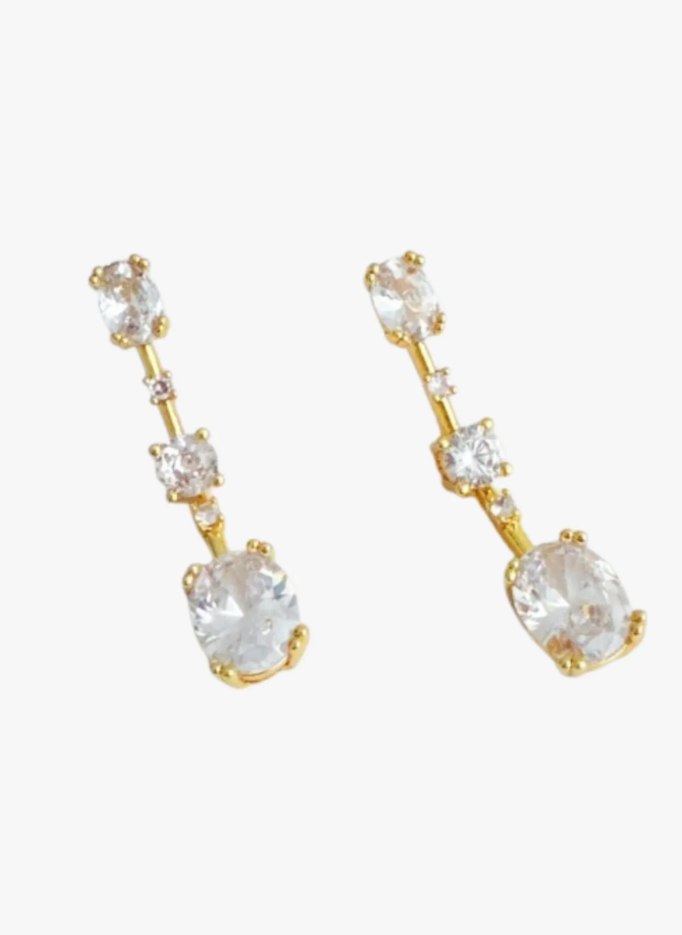 Brilliant Drop Earrings sold by Rebdolls product image thumbnail 3