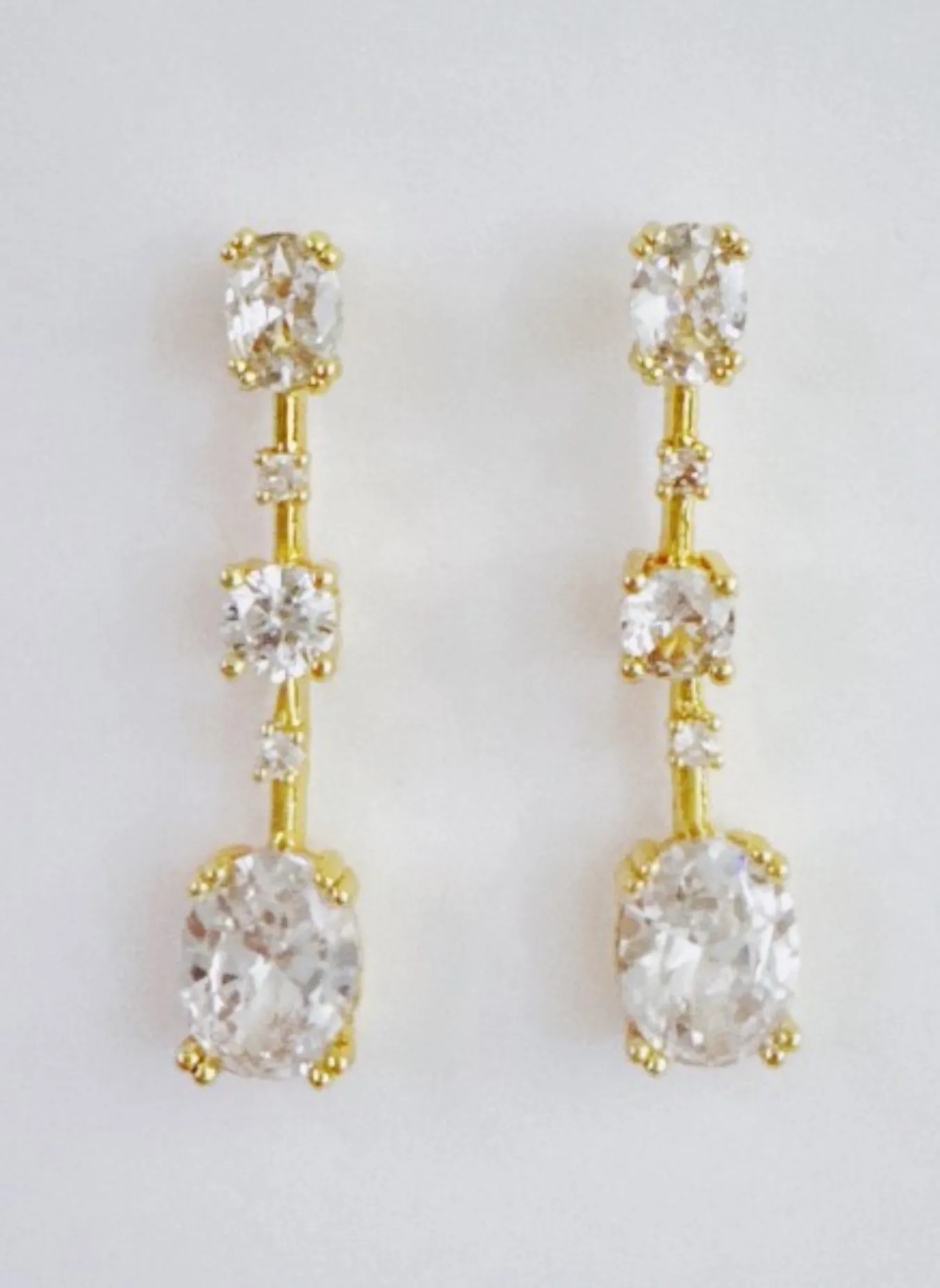 Brilliant Drop Earrings sold by Rebdolls product image thumbnail 2