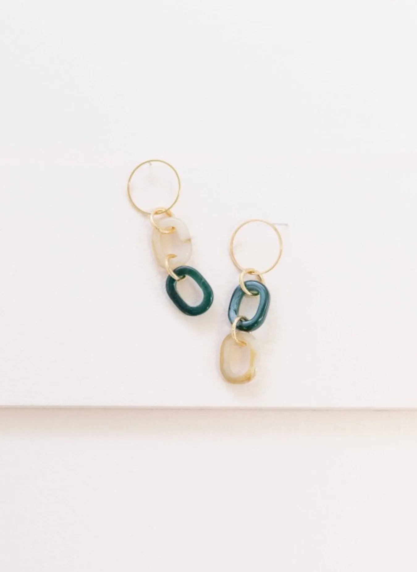 3-Tier Dangle Earrings sold by Rebdolls product image thumbnail 2