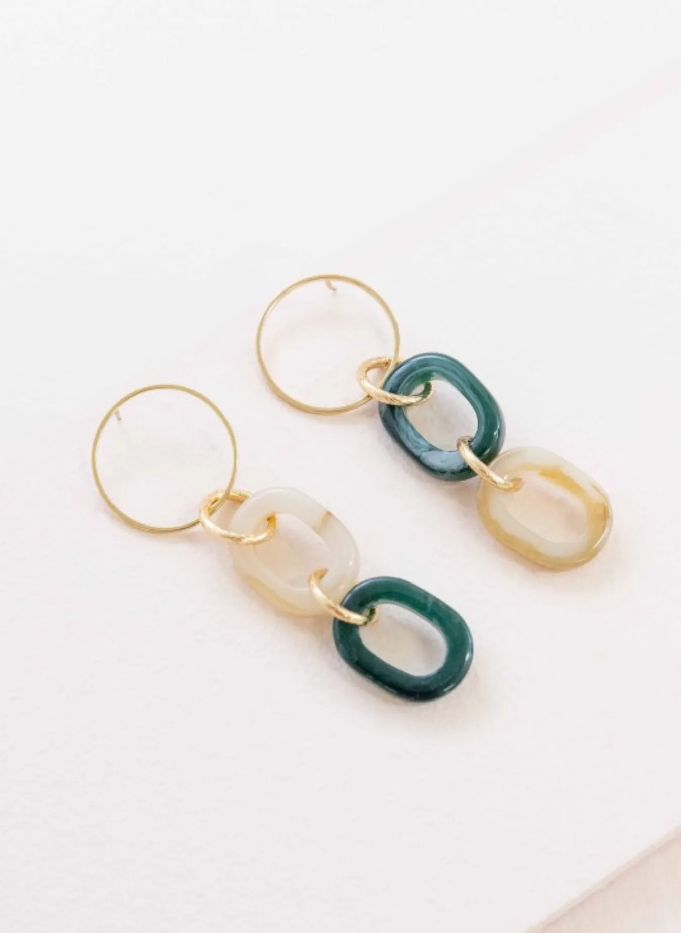 3-Tier Dangle Earrings sold by Rebdolls product image thumbnail 3