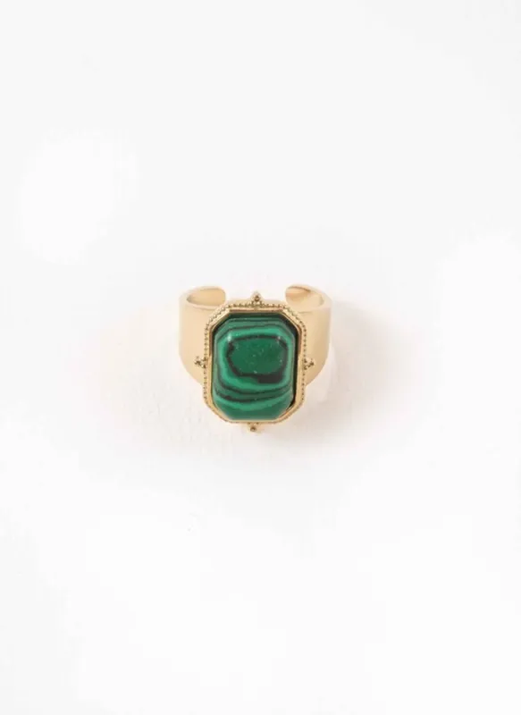 Viride Adjustable Ring made by Rebdolls