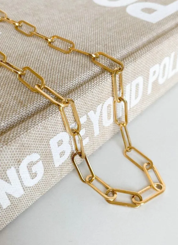 Thick Clip Chain Necklace made by Trendsi