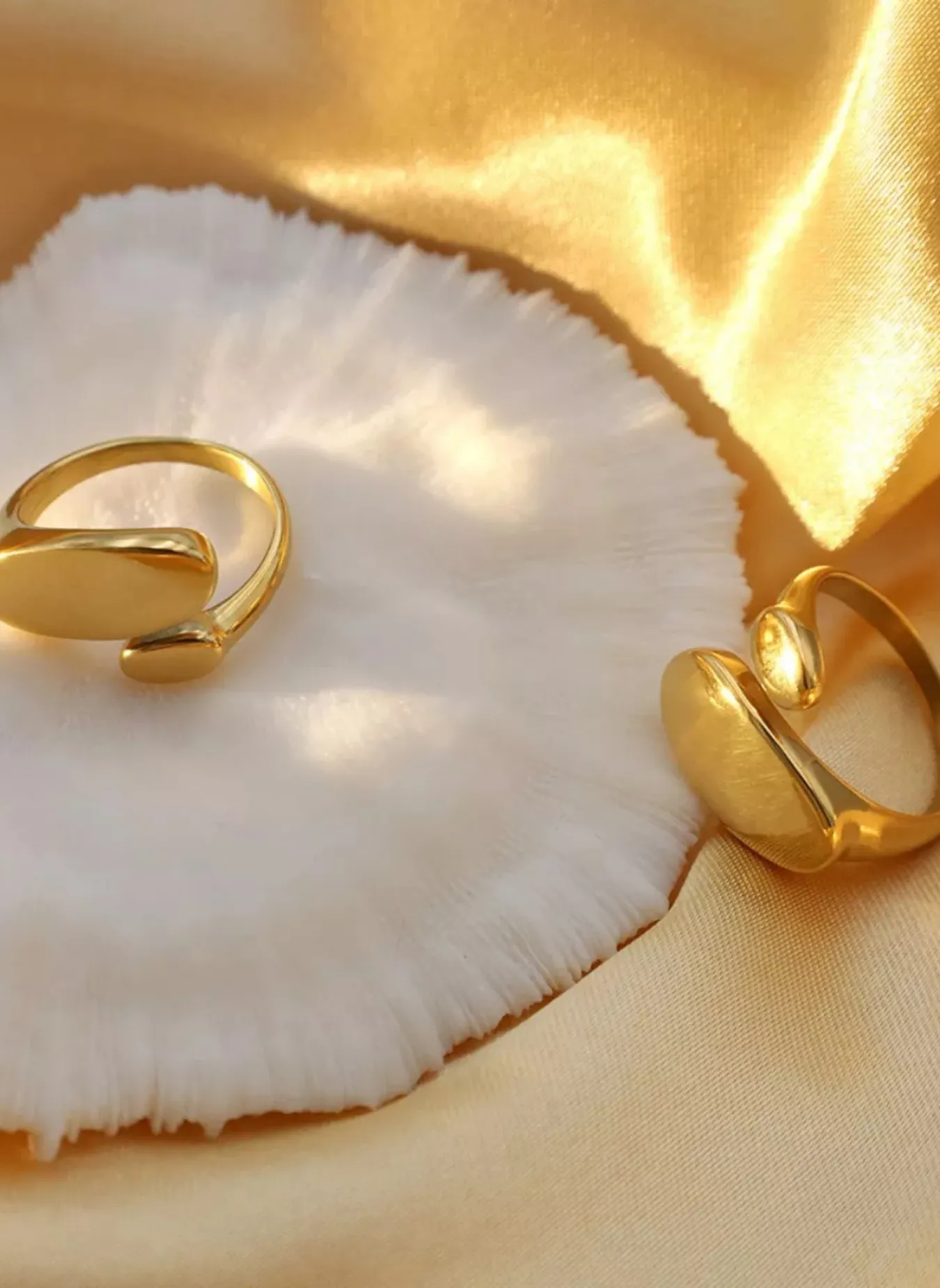 18K Gold-Plated Bypass Ring sold by Rebdolls product image thumbnail 2