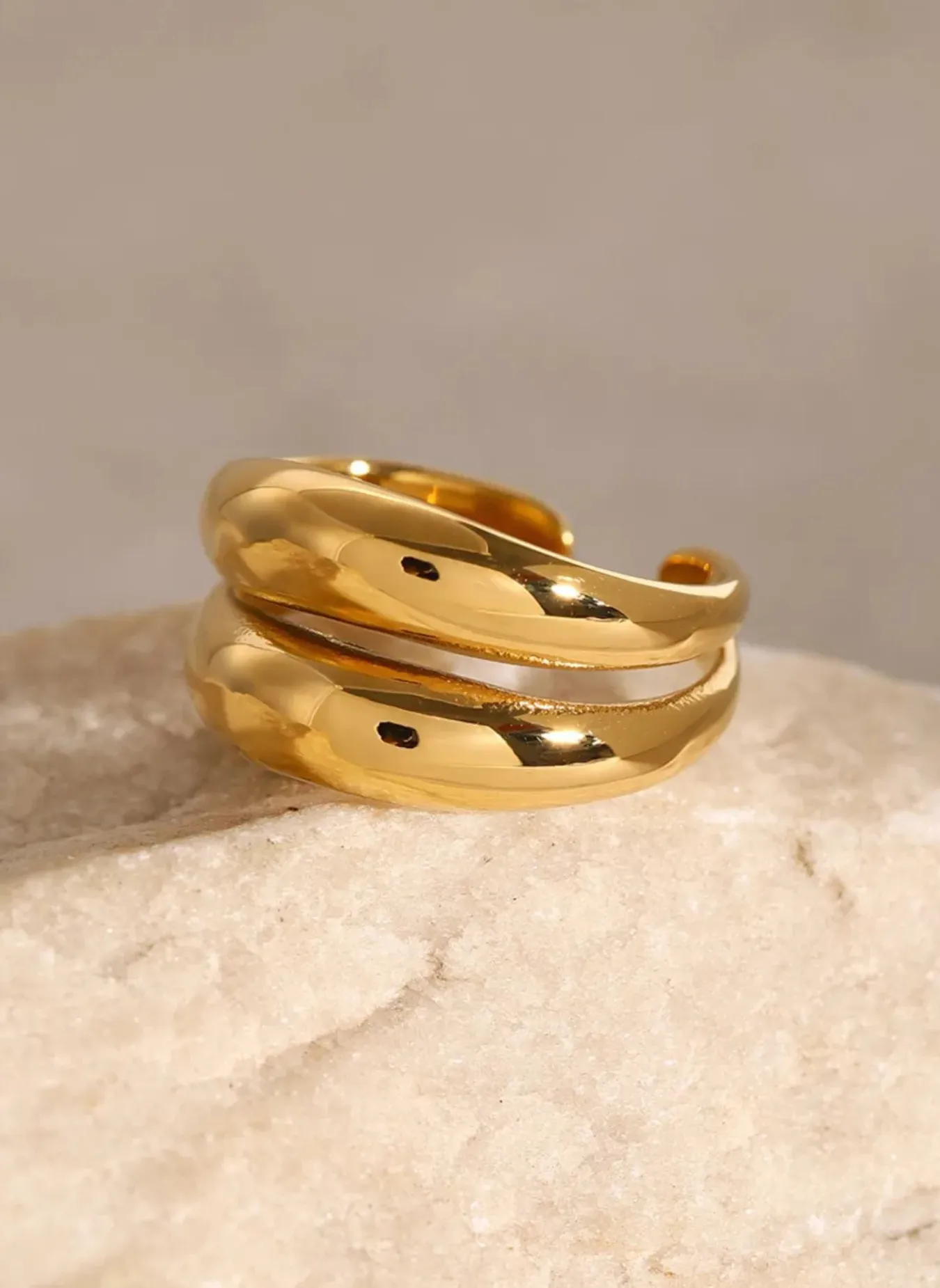 Double-Layered Ring sold by Rebdolls