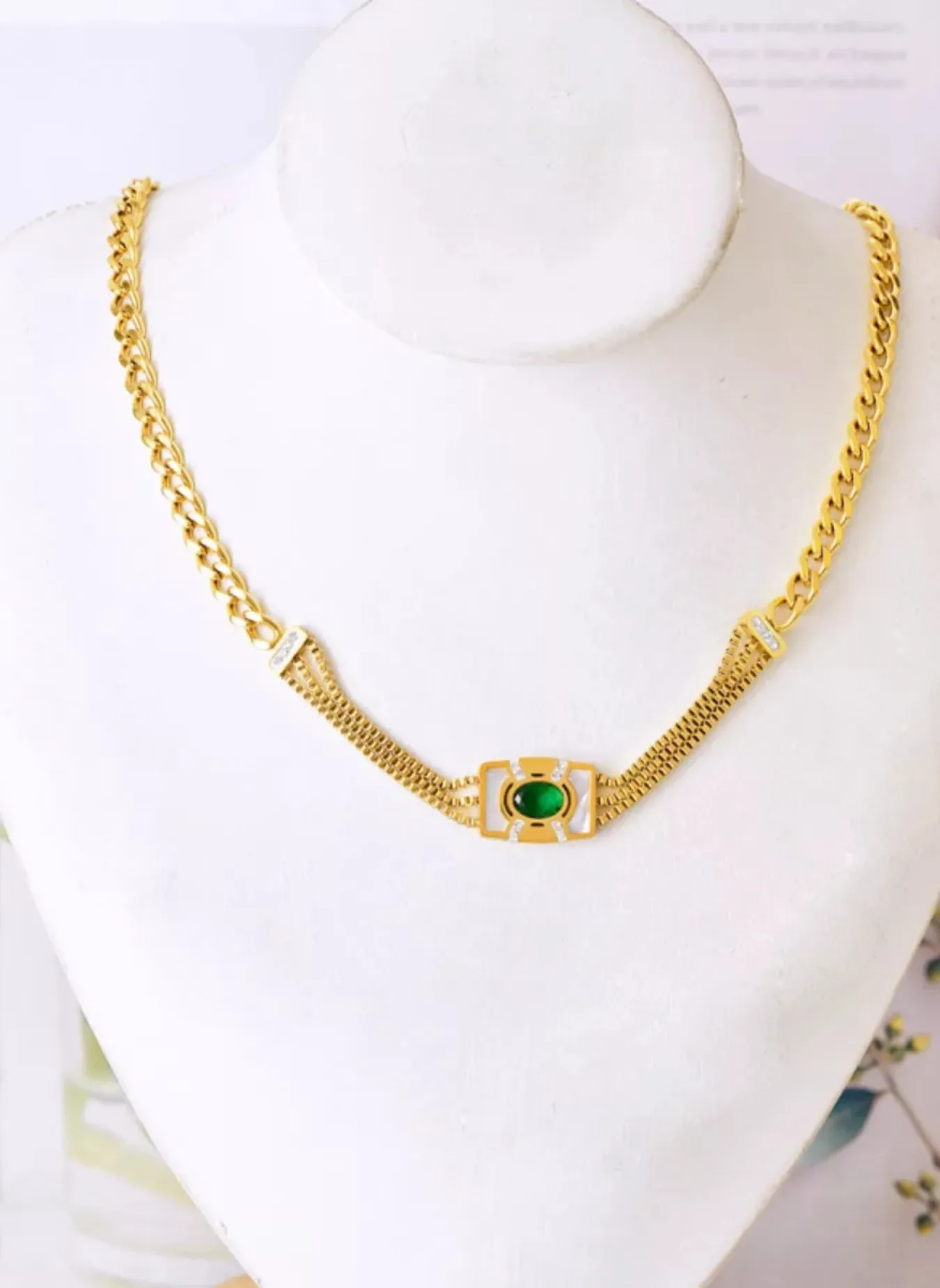 Geometric Necklace sold by Rebdolls product image thumbnail 2