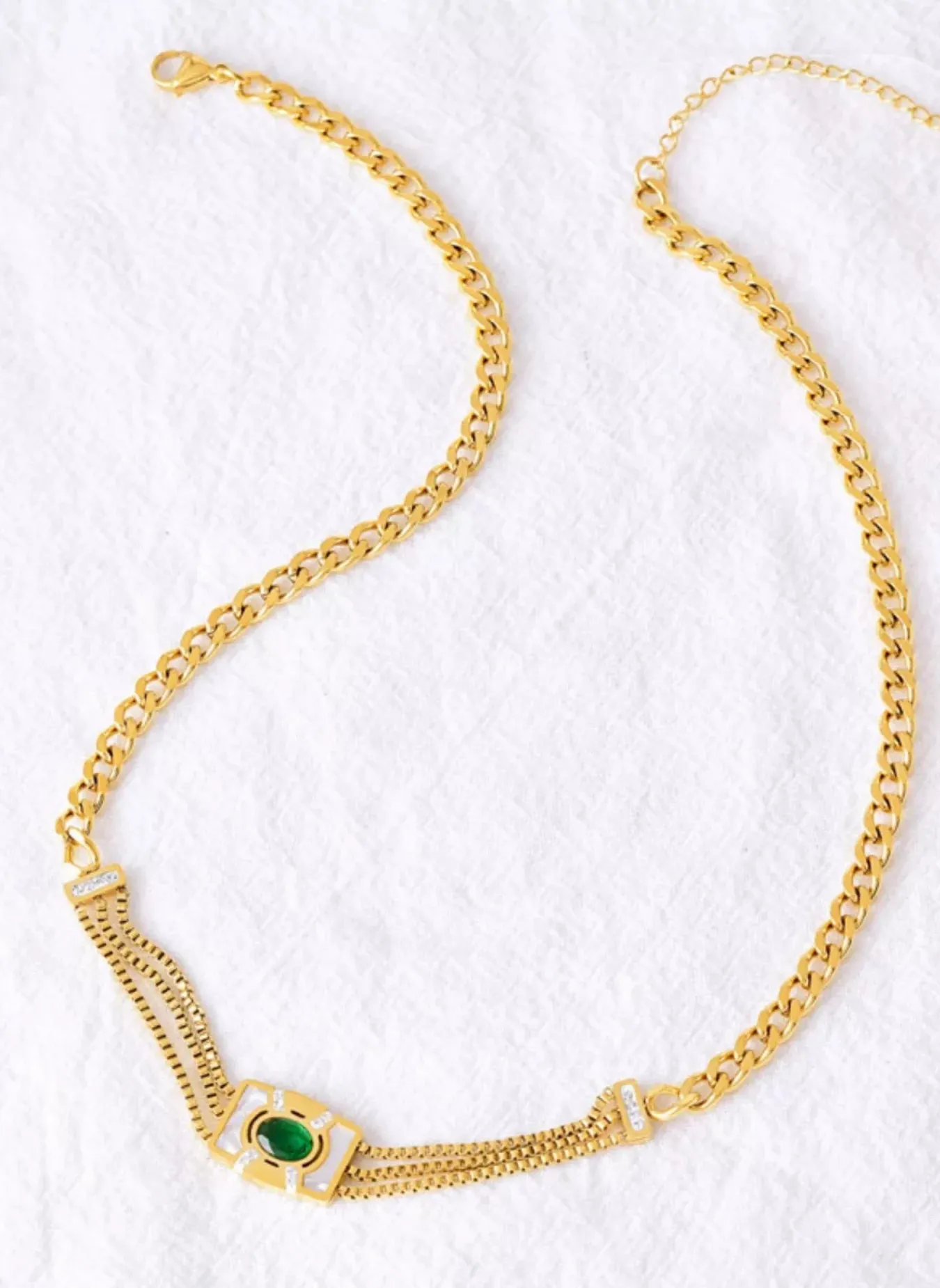 Geometric Necklace sold by Rebdolls product image thumbnail 3