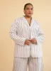 Edith Stripe Oversized Blazer sold by Rebdolls