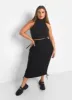All Over Again Turtleneck Sleeveless Crop Top sold by Rebdolls