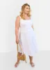 Blanca Peasant Top Mdi Skater Dress sold by Rebdolls