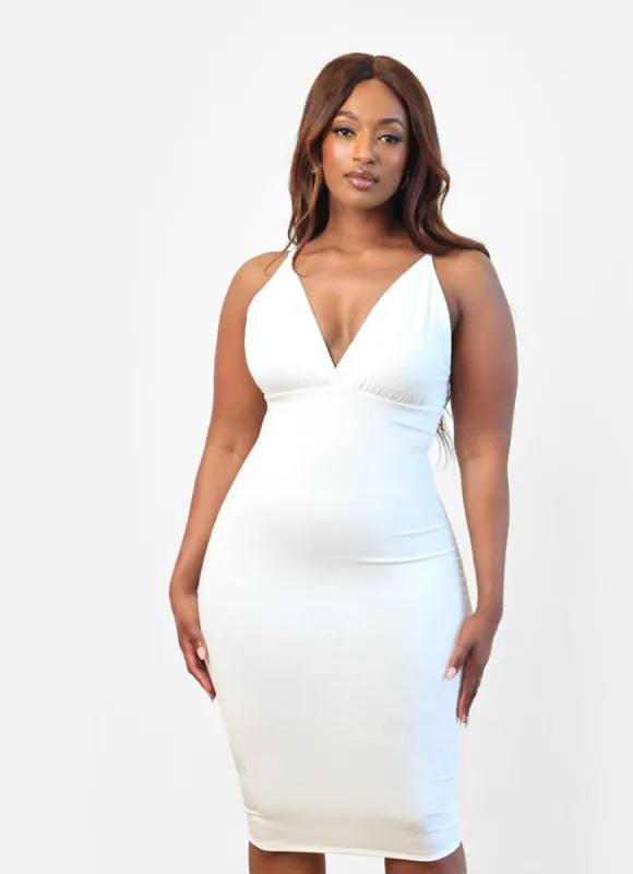 Bellini Bodycon Double Layered Mini Dress sold by Rebdolls