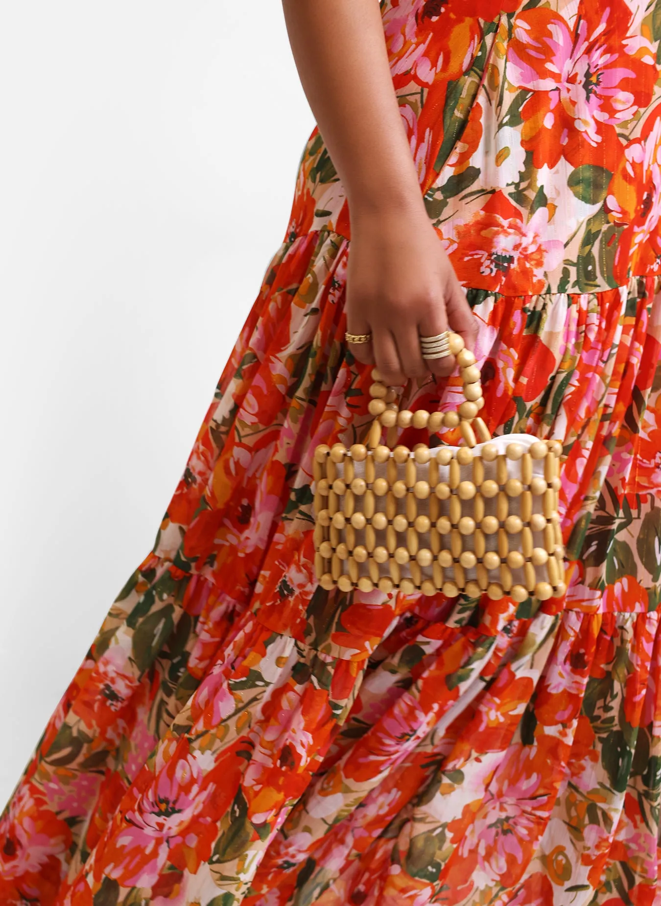 Bamboo Mini Clutch sold by Rebdolls