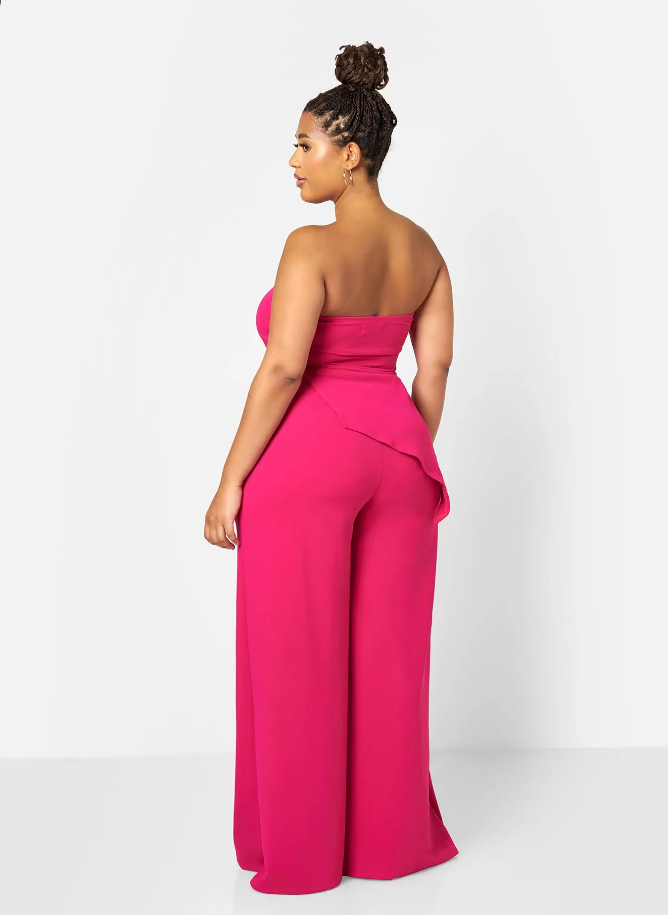 Layla Wide Leg Scuba Pants sold by Rebdolls product image thumbnail 5