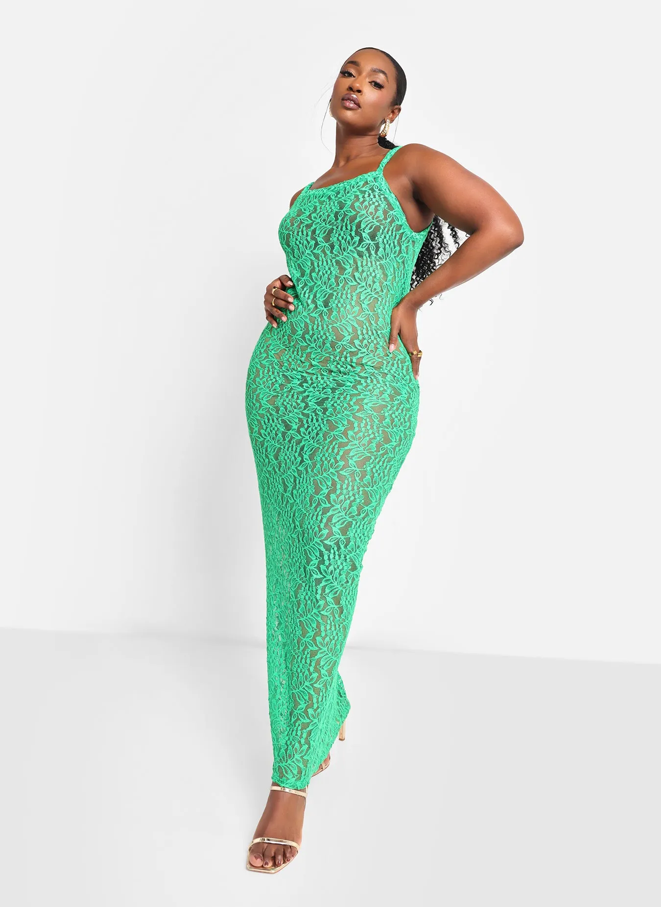 Nora Lace Maxi Slip Dress sold by Rebdolls product image thumbnail 2