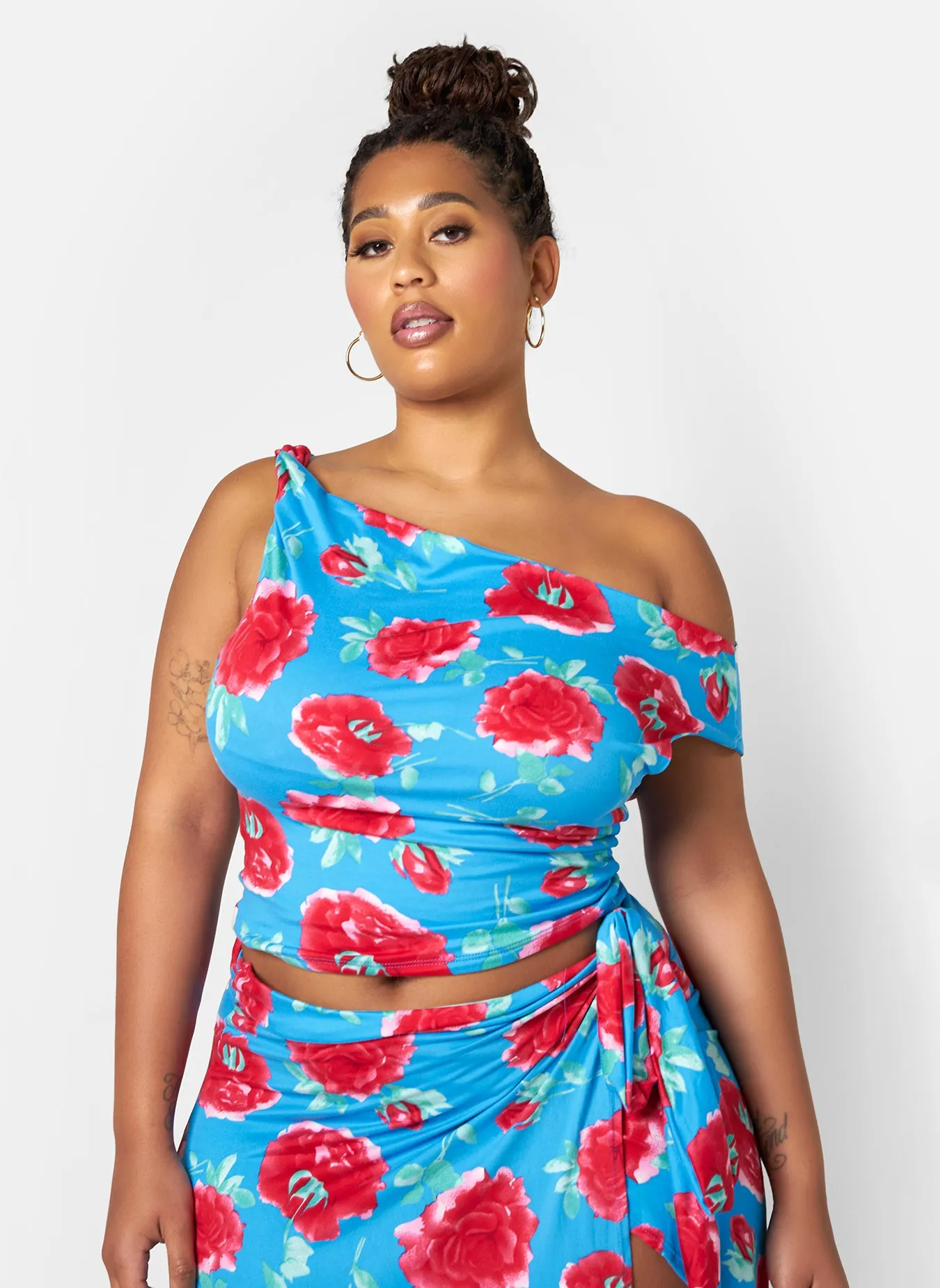 Camila Floral Top sold by Rebdolls