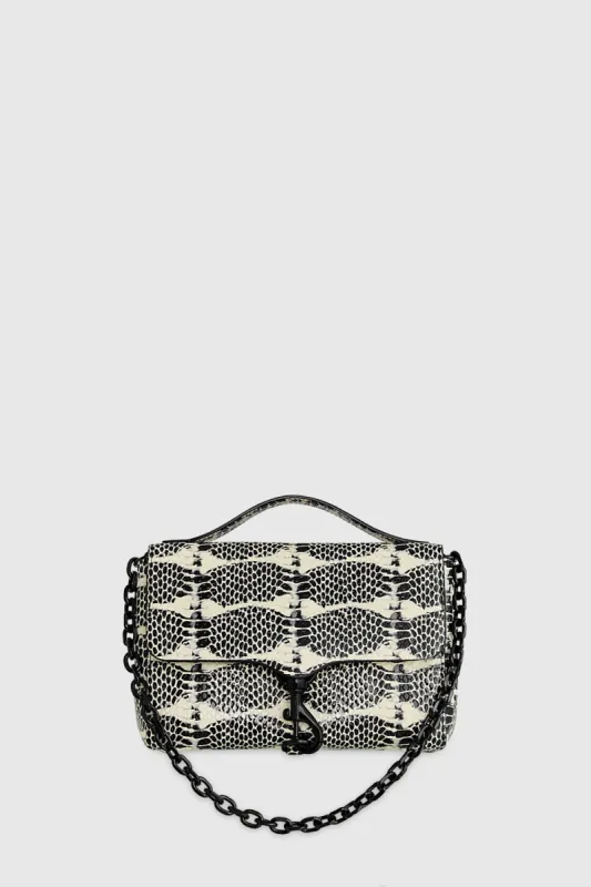 Megan Top Handle With Chain sold by Rebecca Minkoff