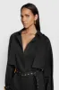 Mia Cropped Trench Coat sold by Rebecca Minkoff